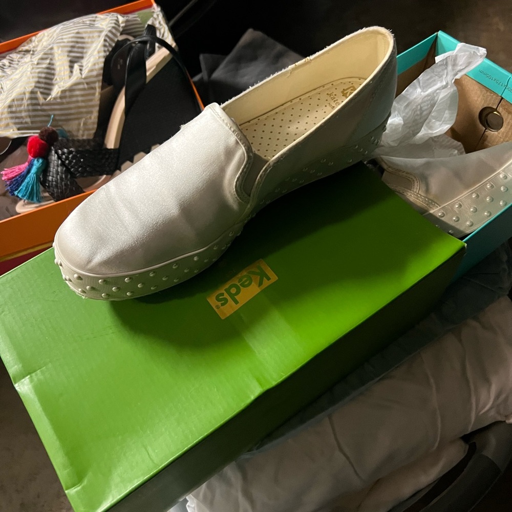 Kate Spade x Keds Pearl Flats